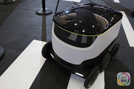 智能机器人电路板:智能机器人送快递